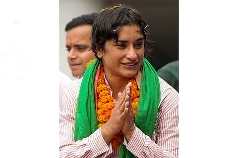 Wrestler Vinesh Phogat